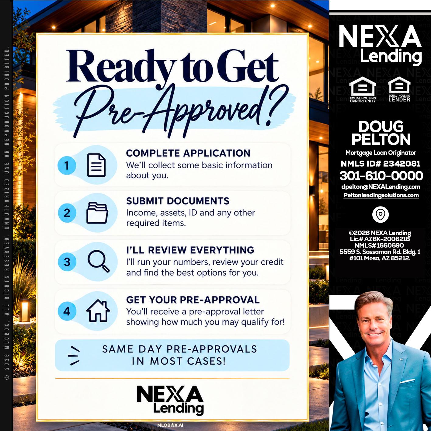 ready to get - Doug Pelton -Mortgage Loan Officer