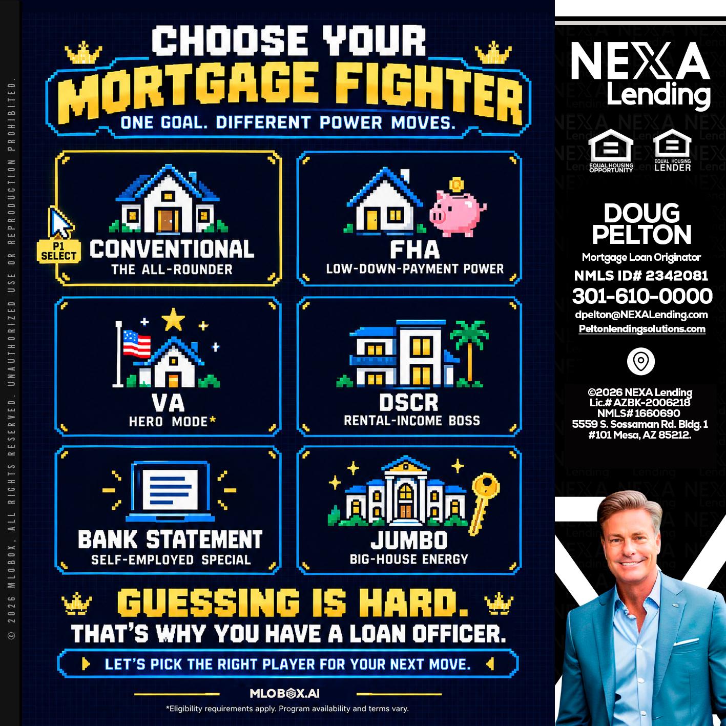 CHOOSE YOUR MORTGAGE - Doug Pelton -Mortgage Loan Officer
