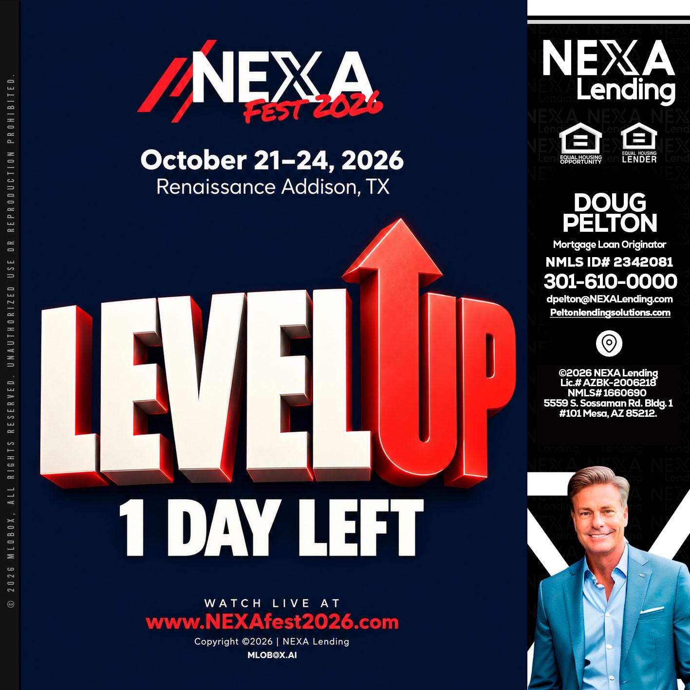 LEVEL UP - Doug Pelton -Mortgage Loan Officer
